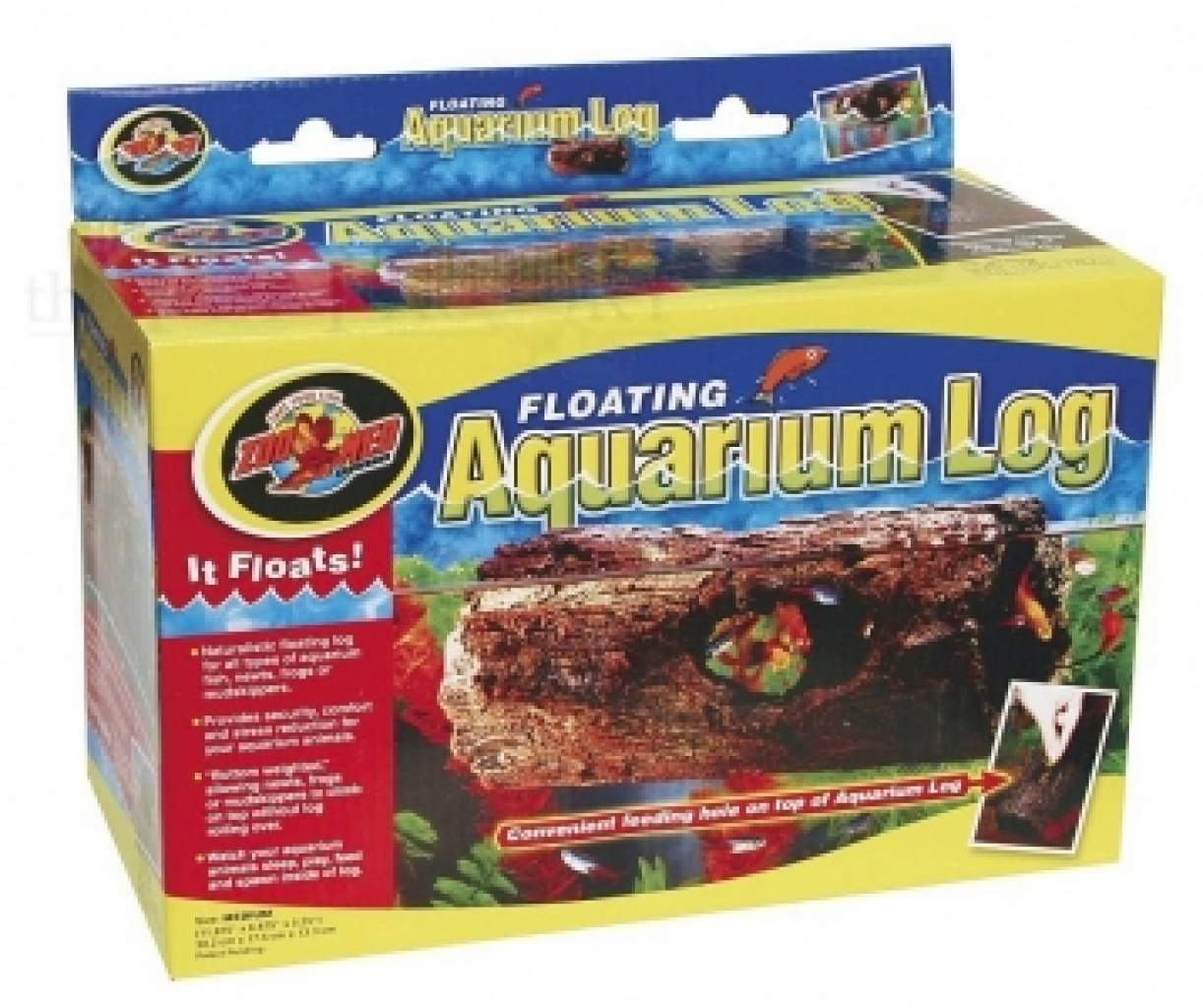 Floating Aquarium Log
